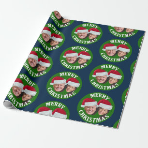 Joe Biden Kamala Harris 2020 w/Weihnachtsmannmütz Geschenkpapier