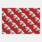 Joe Biden Kamala Harris 2020 w/Weihnachtsmannmütze Geschenkpapier Set (Vorderseite 3)