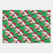 Joe Biden Kamala Harris 2020 w/Weihnachtsmannmütze Geschenkpapier Set (Vorderseite 2)