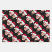 Joe Biden Kamala Harris 2020 w/Weihnachtsmannmütze Geschenkpapier Set (Vorderseite)