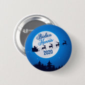 Joe Biden Kamala Harris 2020 Weihnachten Button (Vorne & Hinten)