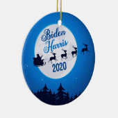 Joe Biden Kamala Harris 2020 Weihnachten Keramik Ornament (Rechts)