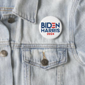 Joe Biden Kamala Harris 2024 Rot-Blau Button (Beispiel)