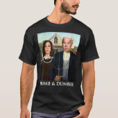 Joe Biden Kamala Harris Dumb und Dumber 2020 Funny T-Shirt (Vorderseite)