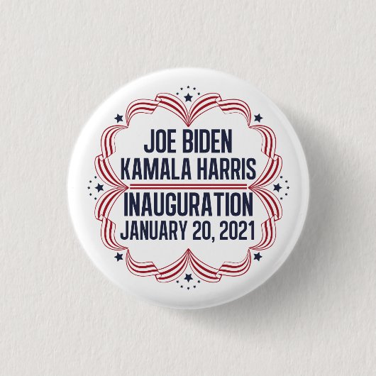 Joe Biden Kamala Harris Einweihung 2021 Button (Vorderseite)