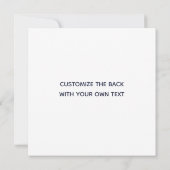 Joe Biden Kamala Harris Einweihung 2021 Einladung (Rückseite)