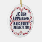 Joe Biden Kamala Harris Einweihung 2021 Keramik Ornament (Rechts)