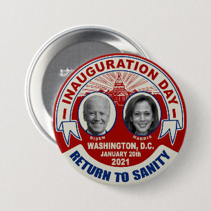 Joe Biden Kamala Harris Einweihungstag Button