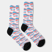Joe Biden Kamala Harris für Amerika 2024 Socken (Rechts)