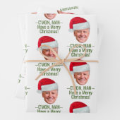 Joe Biden Kamala Harris Joe Weihnachtsmannmütze -  Geschenkpapier Set (Beispiel)
