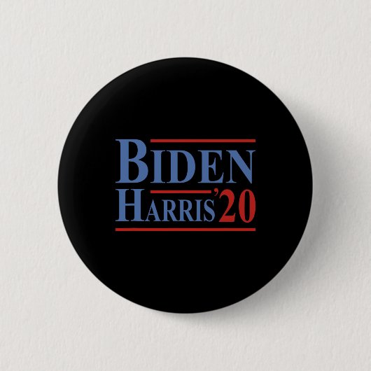 Joe Biden Kamala Harris Präsidentin Liberale Button (Vorderseite)