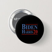 Joe Biden Kamala Harris Präsidentin Liberale Button (Vorne & Hinten)