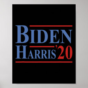 Joe Biden Kamala Harris Präsidentin Liberale Poster