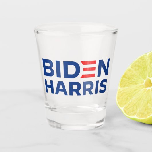 Joe Biden Kamala Harris Schnapsglas (Vorderseite)