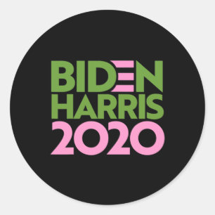 Joe Biden Kamala Harris Wahl Demokrat Anti Trump Runder Aufkleber