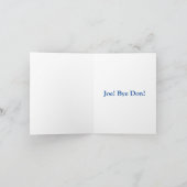 Joe Biden Karte (Innenseite)