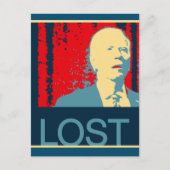 JOE BIDEN KONFUSIERTE FUNNY OBAMAIZED POSTCARDS POSTKARTE (Vorderseite)