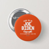 Joe Biden-Kostüm Button (Vorne & Hinten)