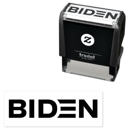 Joe Biden Logo Permastempel (Beispiel)