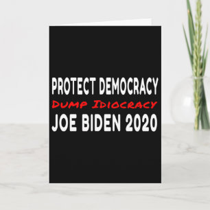 Joe Biden Lustige Anti-Donald-Trump-Artikel Rückbl Karte
