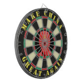 Joe Biden macht China wieder großartig Funny Satir Dartscheibe (Vorderseite Links)