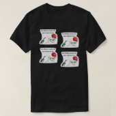 Joe Biden Made Da Gas Expensiver Sticker.png T-Shirt (Design vorne)