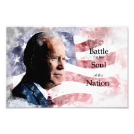 Joe Biden mit dem Kampf um das Soul der Nation Fotodruck