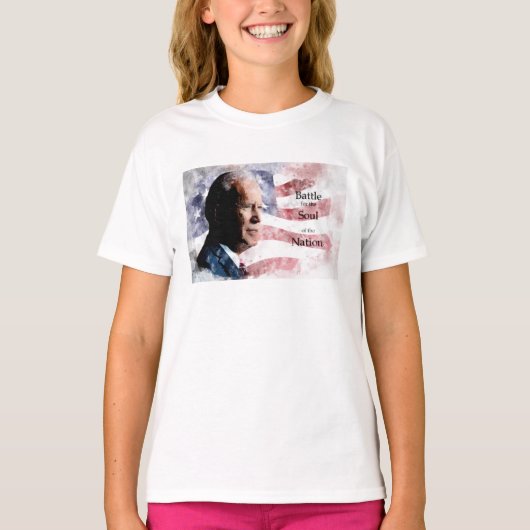 Joe Biden mit dem Kampf um das Soul der Nation T-Shirt (Vorderseite)