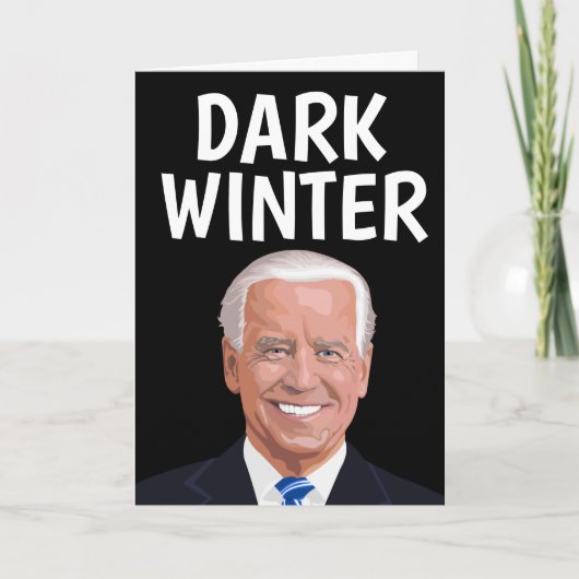 JOE BIDEN NEW YEAR GREETCARDS FEIERTAGSKARTE (Vorderseite)