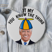 JOE BIDEN NICHT MEIN PRÄSIDENT THETTON BUTTON (Beispiel)