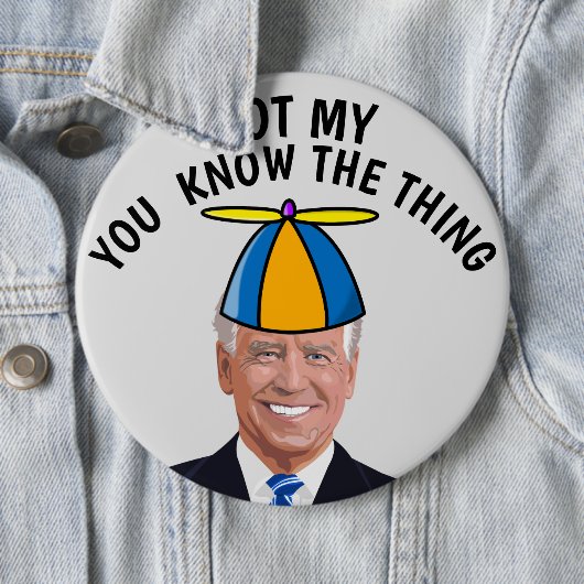 JOE BIDEN NICHT MEIN PRÄSIDENT THETTON BUTTON (Beispiel)