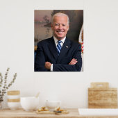 Joe Biden Offial Portrait, ZSSG Poster (Küche)