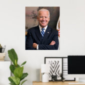 Joe Biden Offial Portrait, ZSSG Poster (Heimbüro)