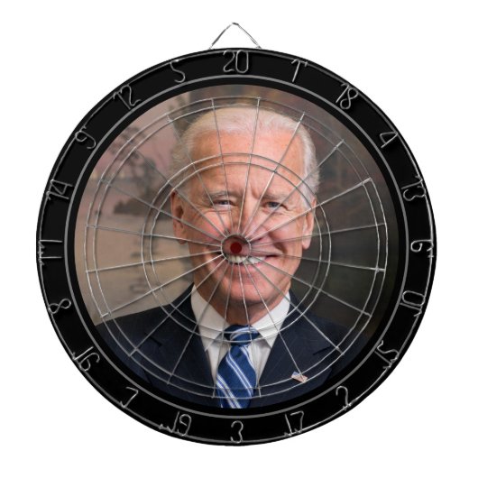 Joe Biden Offiziell Portrait Dart Board Dartscheibe (vorne)