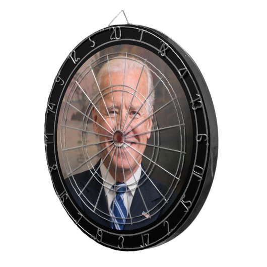 Joe Biden Offiziell Portrait Dart Board Dartscheibe (Vorderseite rechts)
