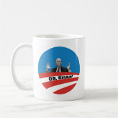 Joe Biden - 'oh, Verschluss! ' Kaffeetasse (Links)