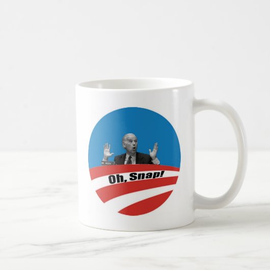 Joe Biden - 'oh, Verschluss! ' Kaffeetasse (Rechts)