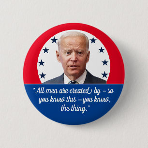 Joe Biden — Orator Button
