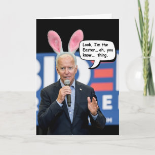 Joe Biden Osternkarte Feiertagskarte
