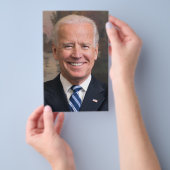 Joe Biden Portrait Foto Flyer (Handgriff)