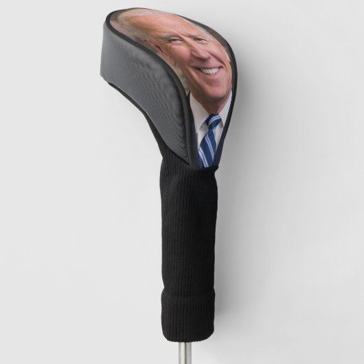 Joe Biden Portrait Foto Golf Headcover (angewinkelt)