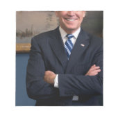 Joe Biden Portrait Notizblock (Vorderseite)
