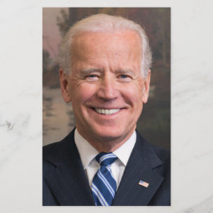 Joe Biden Porträt Foto Flyer
