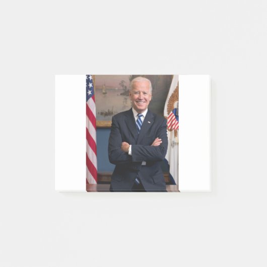 Joe Biden Post-it Klebezettel (Vorderseite)