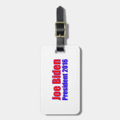 Joe Biden Präsident 2016 Gepäckanhänger (Vorderseite vertikal)