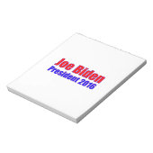 Joe Biden Präsident 2016 Notizblock (Rotiert)