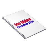 Joe Biden Präsident 2016 Notizblock (Rechte Seite)