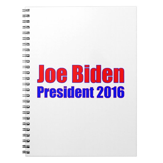 Joe Biden Präsident 2016 Notizblock (Vorderseite)