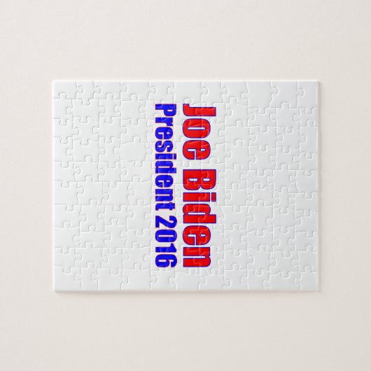 Joe Biden Präsident 2016 Puzzle (Horizontal)
