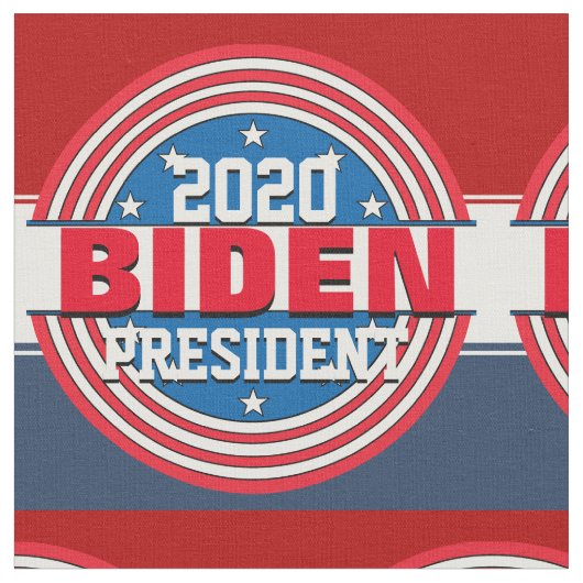 Joe Biden Präsident 2020 Stoff (Nahaufnahme)